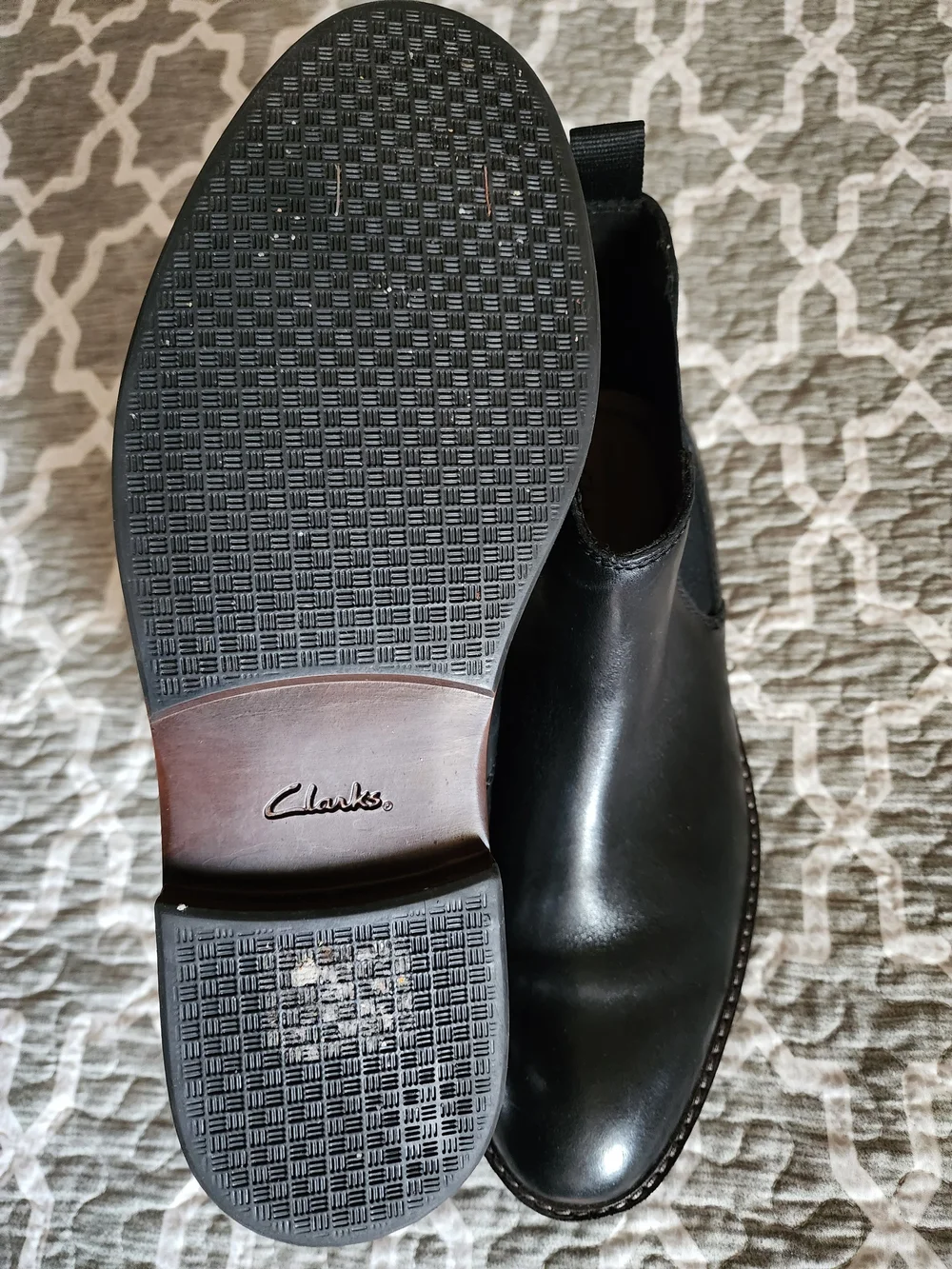 Clarks Ultimate Comfort Collection Black Chelsea Dress Boot